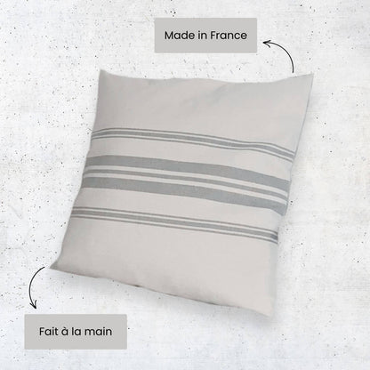 housse de coussin made in france en coton taille 40x40cm